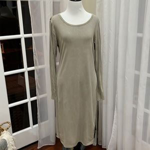 Lularoe Debbie dress long sleeve medium